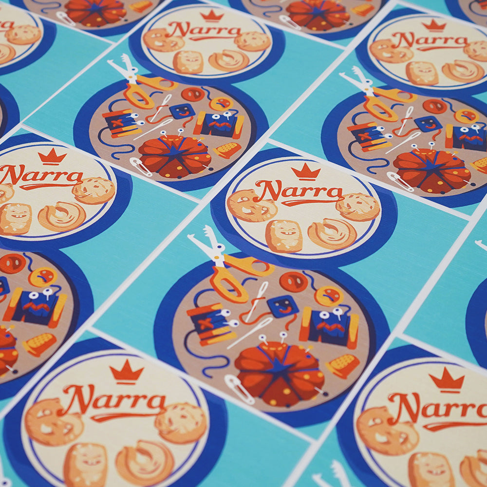 "Narra Cookies" 5x7 Print